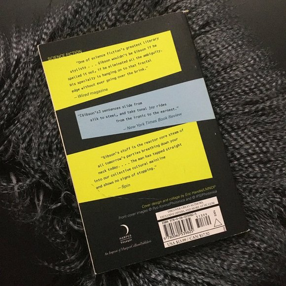 'Burning Chrome' Softcover By William Gibson - Picture 3 of 6